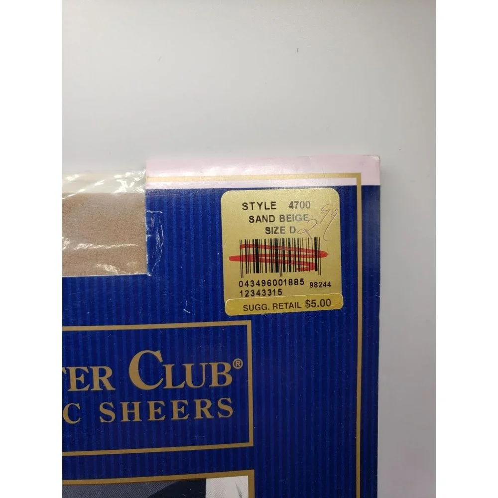 Charter Club Classic Sheers Control Top Sand Beige Size D Day Sheer Pantyhose Vt